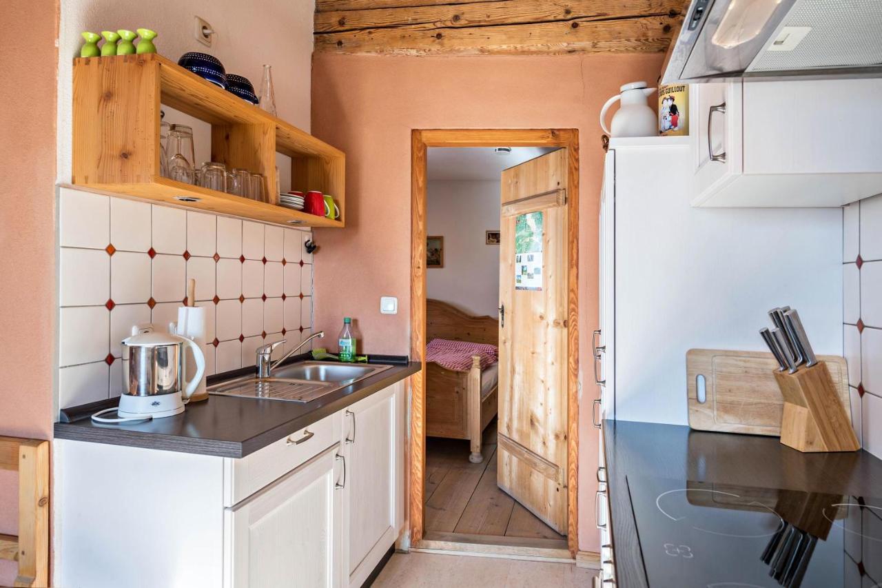 Ferienwohnung Wachsbichl ウンターアンマーガウ エクステリア 写真